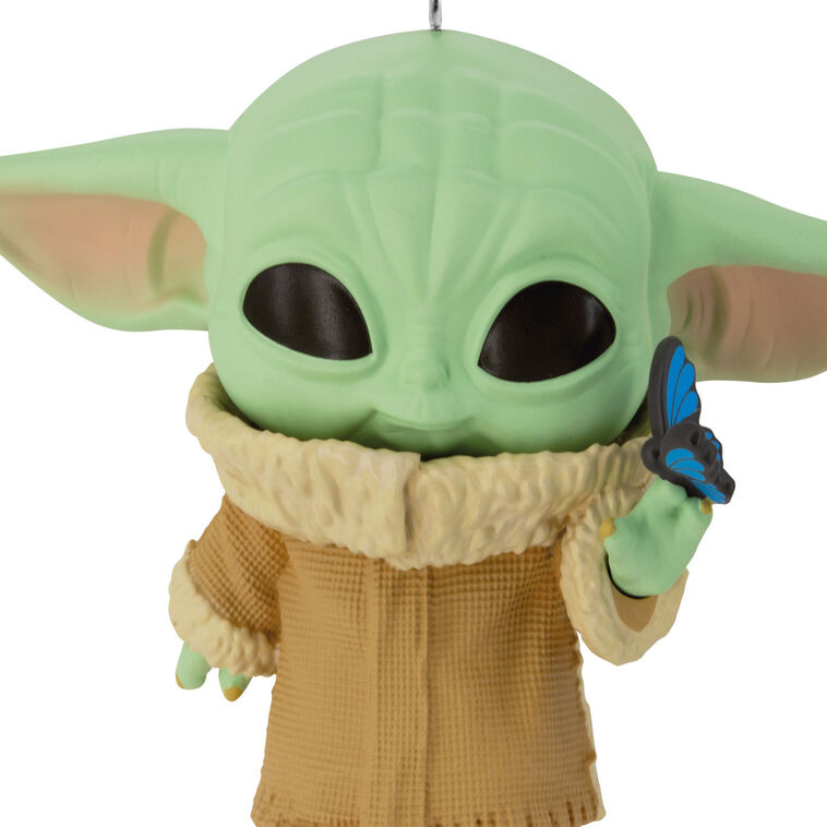  Star Wars: The Mandalorian™ Grogu With Butterfly Funko POP!® Hallmark Ornament