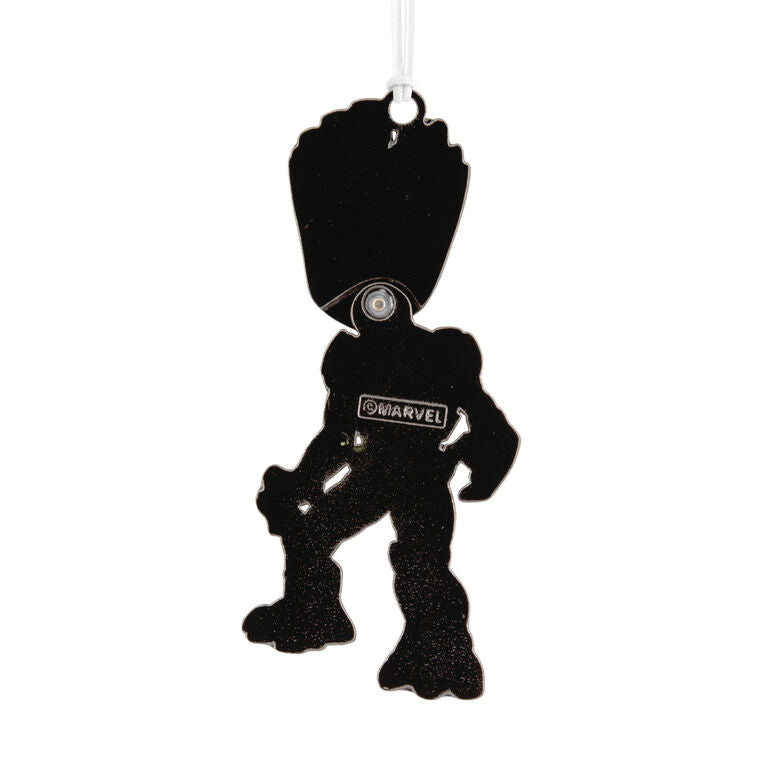  Marvel Groot Moving Metal Hallmark Ornament