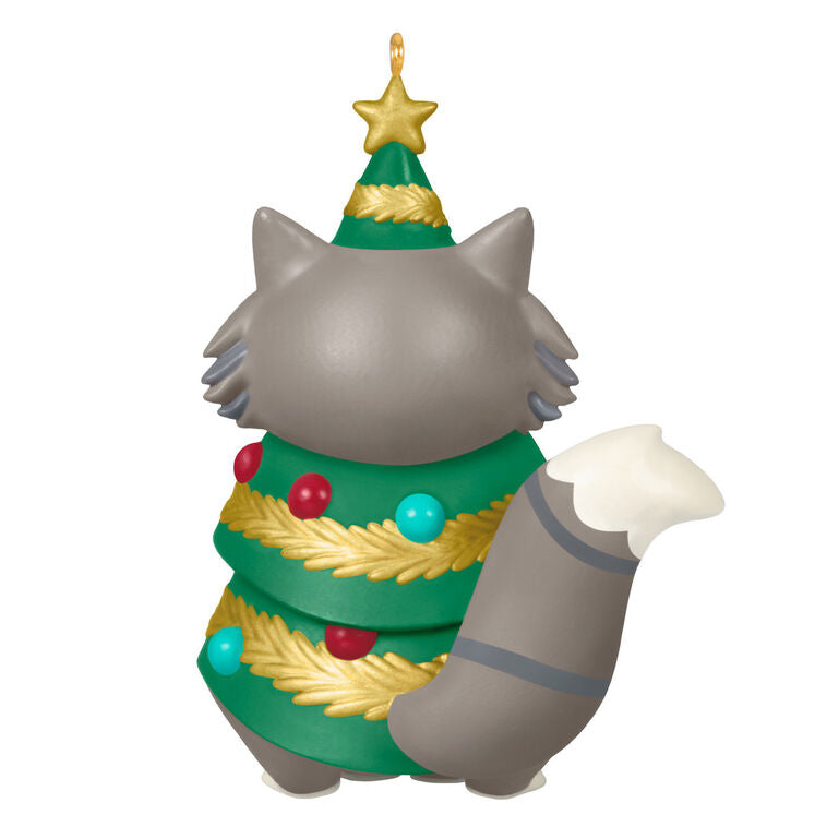 Hallmark Festive Feline Ornament