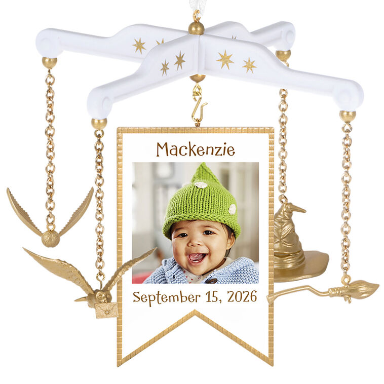 Hallmark Harry Potter™ Baby Mobile Personalized Ornament, Custom Photo And Text