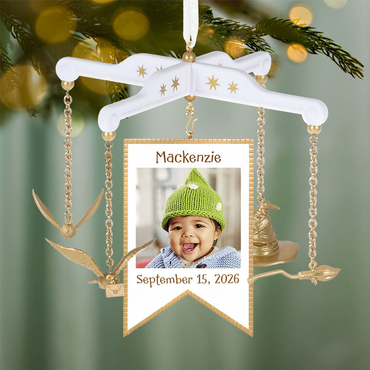 Hallmark Harry Potter™ Baby Mobile Personalized Ornament, Custom Photo And Text