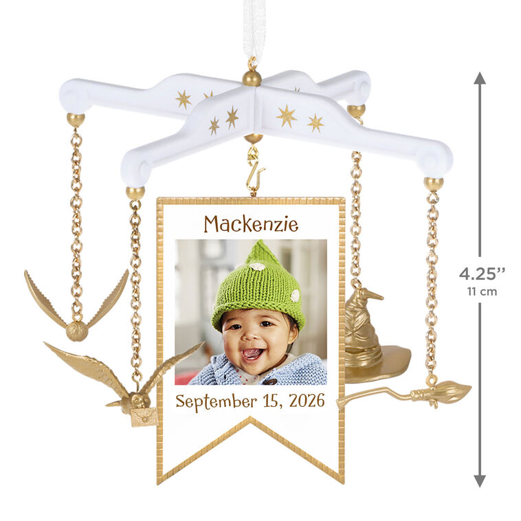 Hallmark Harry Potter™ Baby Mobile Personalized Ornament, Custom Photo And Text