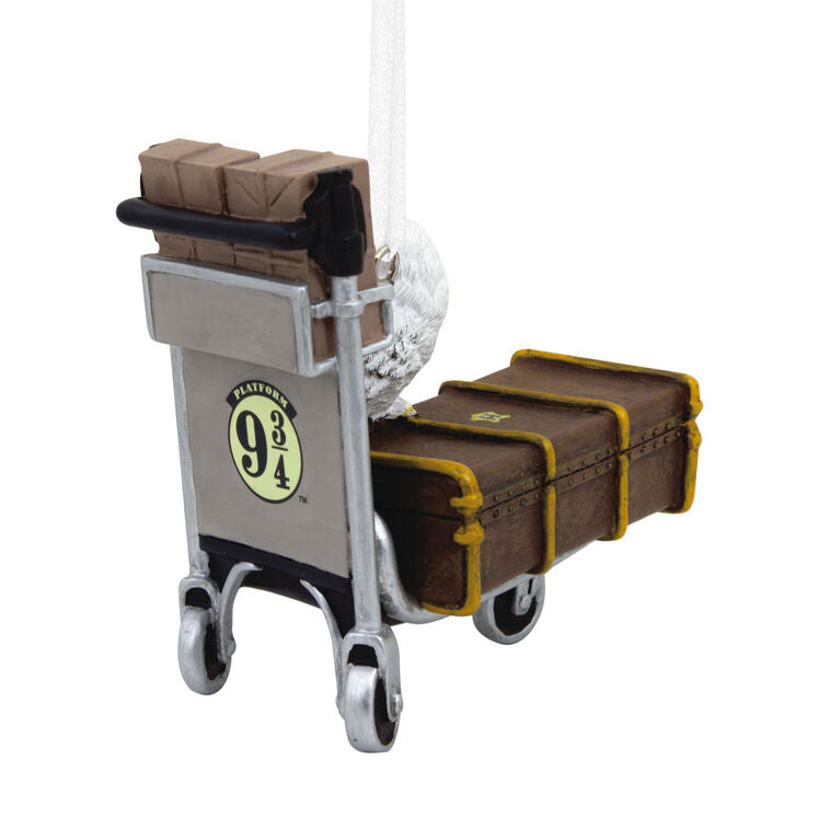  Harry Potter™ Luggage Trolley With Hedwig™ Hallmark Ornament
