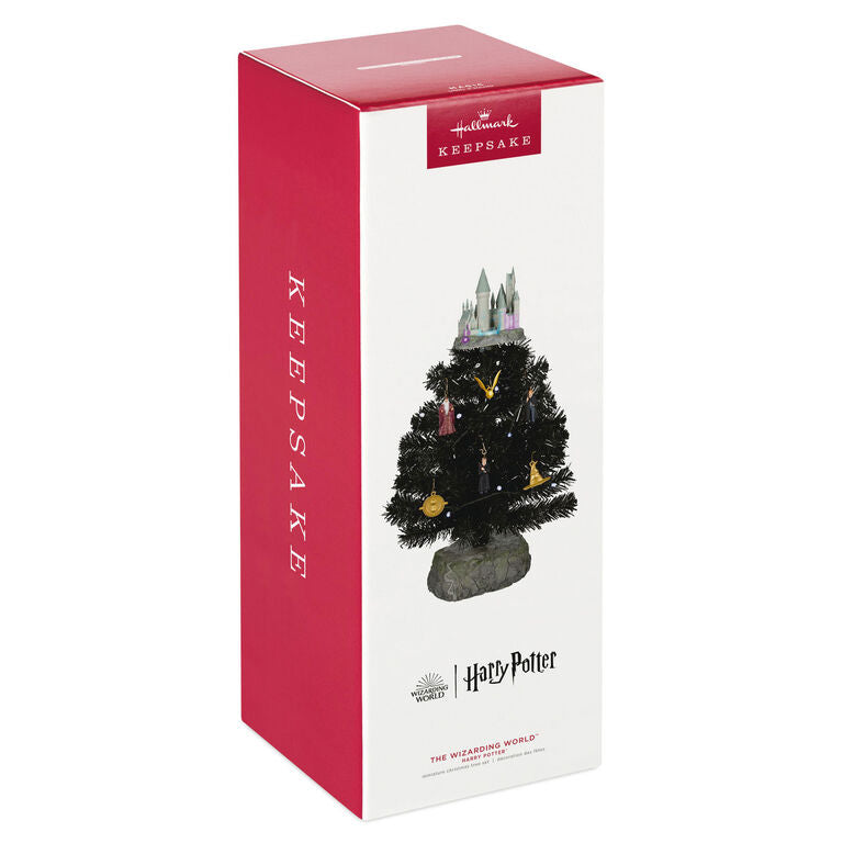 Hallmark Harry Potter™ The Wizarding World™ Miniature Tree Set With Light And Sound
