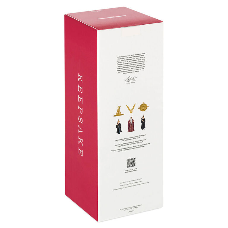 Hallmark Harry Potter™ The Wizarding World™ Miniature Tree Set With Light And Sound