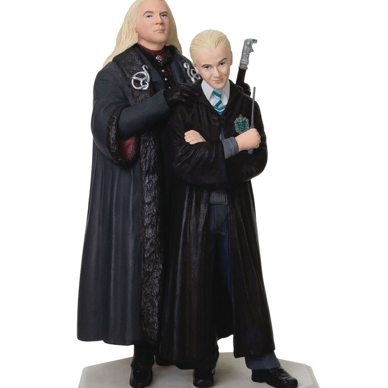 Hallmark Harry Potter And The Chamber Of Secrets™ Collection Lucius And Draco Malfoy™ Ornament With Light And Sound