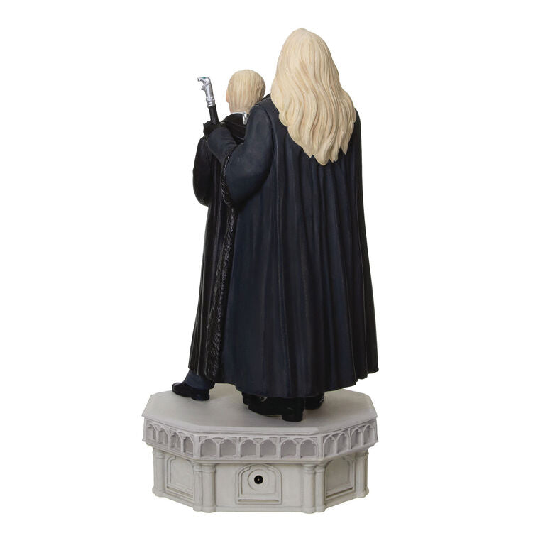 Hallmark Harry Potter And The Chamber Of Secrets™ Collection Lucius And Draco Malfoy™ Ornament With Light And Sound