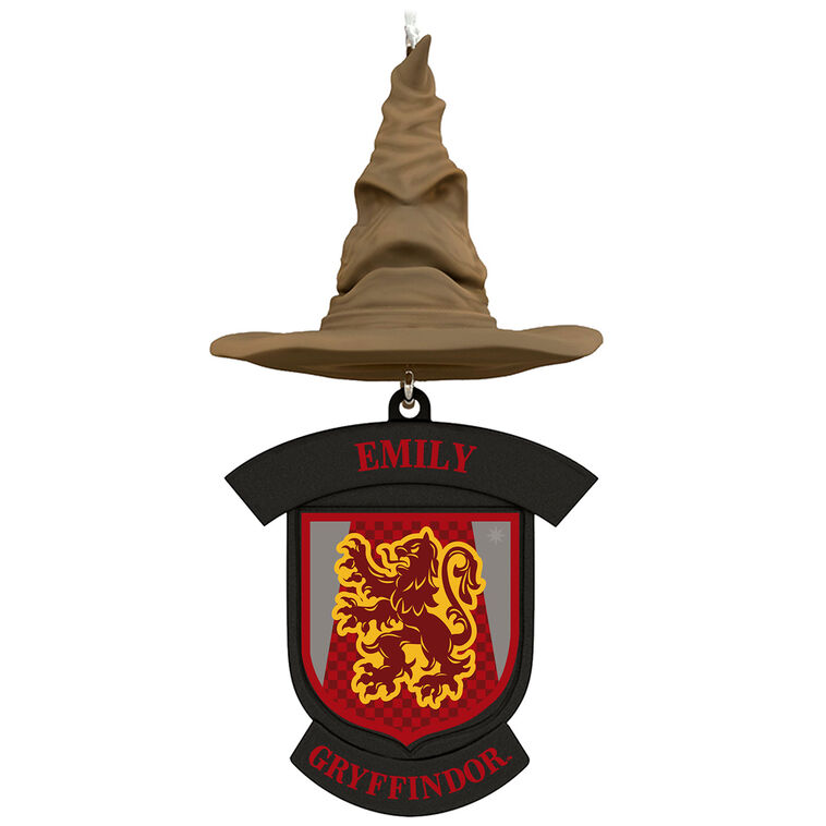 Hallmark Harry Potter™ Sorting Hat Personalized Ornament, Custom Text