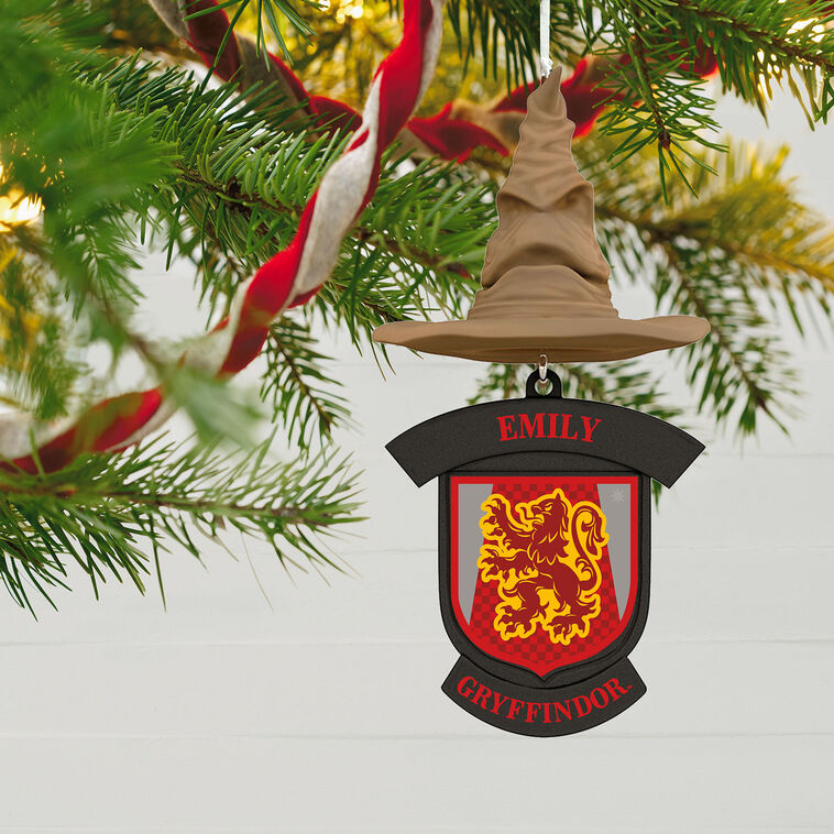Hallmark Harry Potter™ Sorting Hat Personalized Ornament, Custom Text