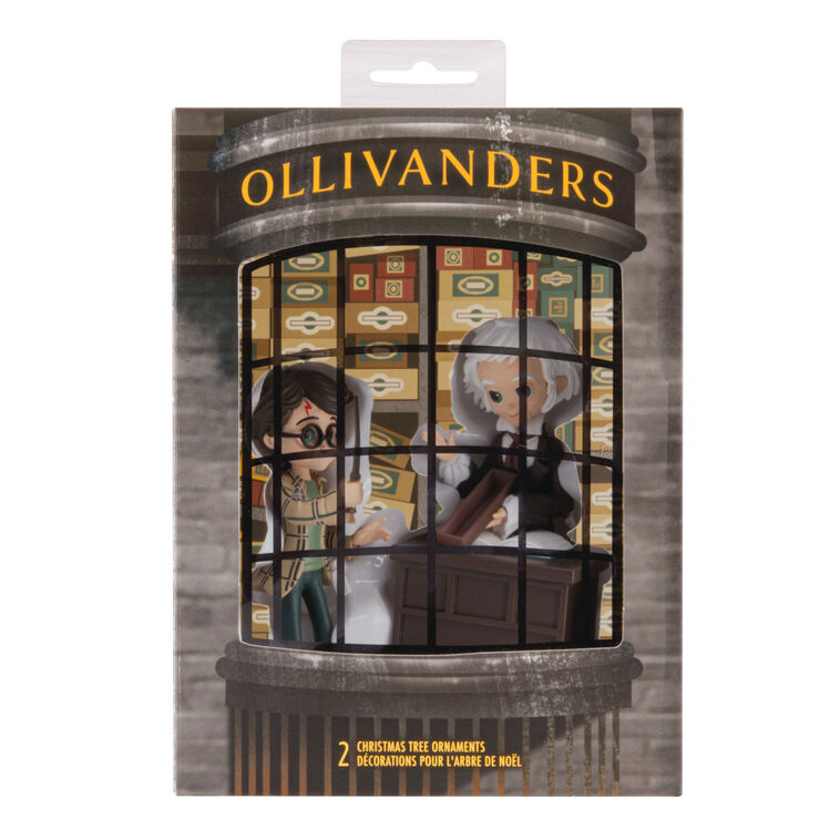  Harry Potter™ And Garrick Ollivander™ Hallmark Ornaments, Set Of 2