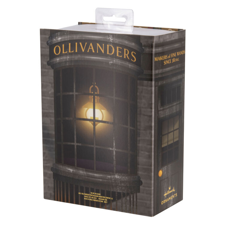  Harry Potter™ And Garrick Ollivander™ Hallmark Ornaments, Set Of 2