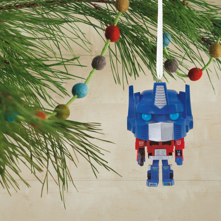  Hasbro® Transformers™ Optimus Prime Funko POP!® Hallmark Ornament