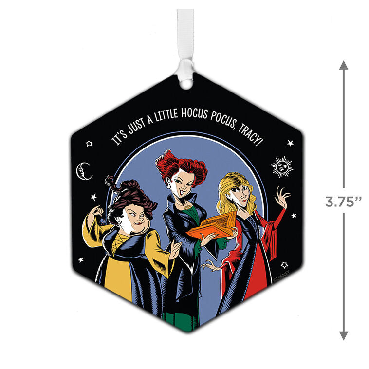 Hallmark Disney Hocus Pocus Metal Personalized Ornament, Custom Text