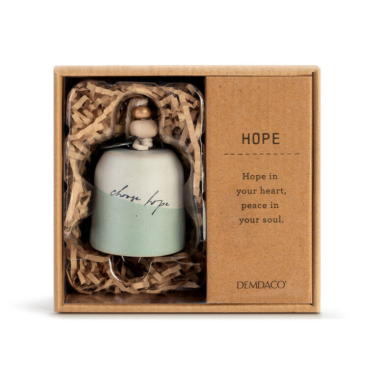  Demdaco Hope Mini Inspired Bell, 2.5"