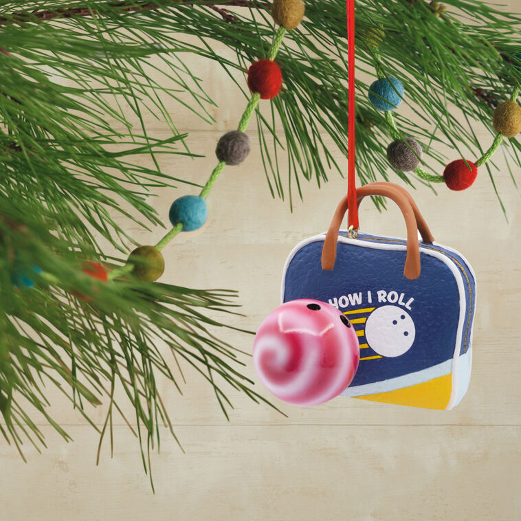  How I Roll Bowling Hallmark Ornament