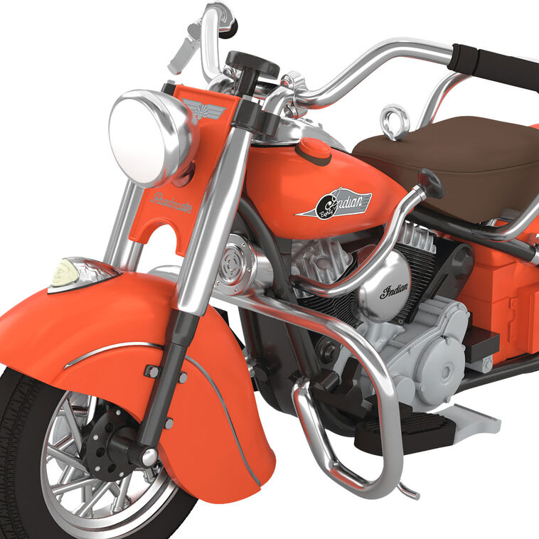 Hallmark 1953 Indian Chief Motorcycle 2025 Metal Ornament