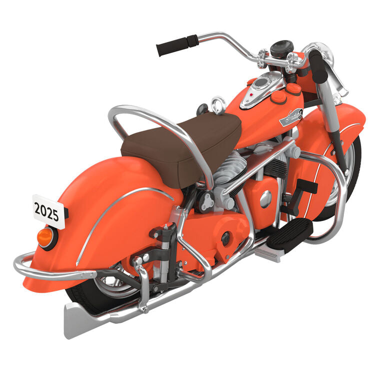 Hallmark 1953 Indian Chief Motorcycle 2025 Metal Ornament