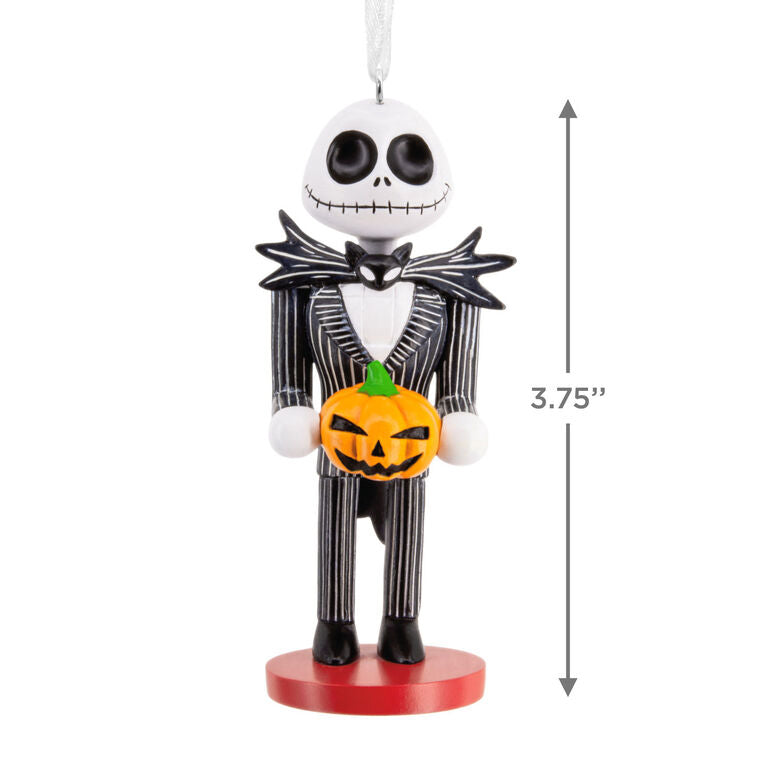 Disney Tim Burton's The Nightmare Before Christmas Jack Skellington Nutcracker Hallmark Ornament
