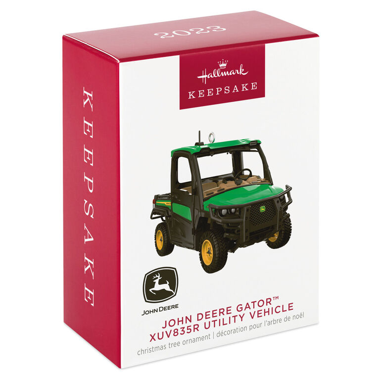 Hallmark John Deere Gator™ XUV835R Utility Vehicle Metal Ornament