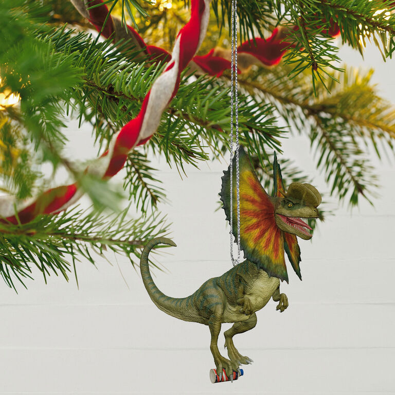 Hallmark Jurassic Park 30th Anniversary Dilophosaurus Ornament