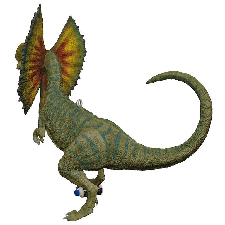 Hallmark Jurassic Park 30th Anniversary Dilophosaurus Ornament