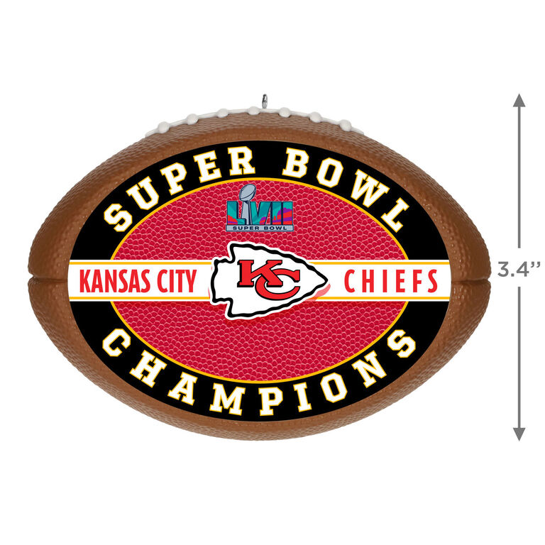 Hallmark NFL Kansas City Chiefs Super Bowl LVII Commemorative Ornament