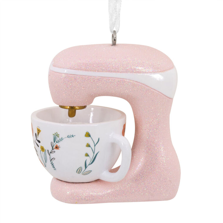  Life Is What You Bake It Pink Stand Mixer Hallmark Ornament