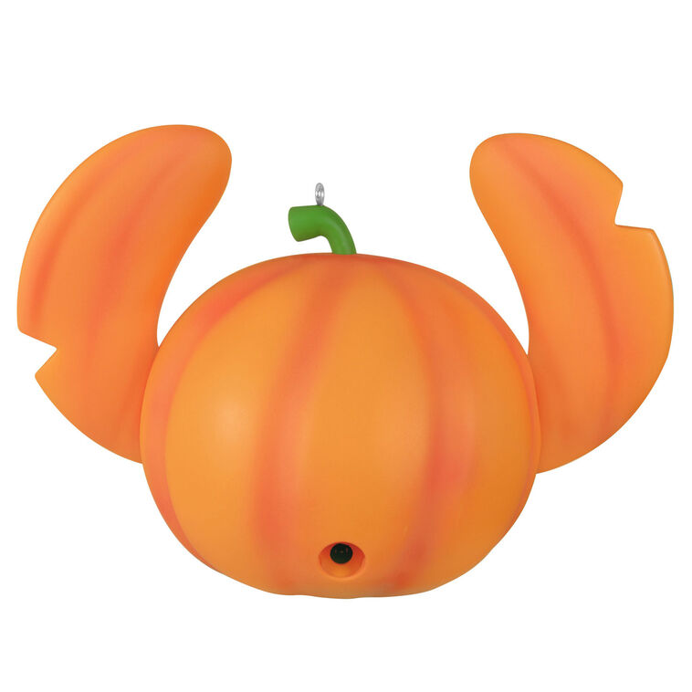 Hallmark Disney Lilo & Stitch Spooky Stitch Jack-o'-Lantern Ornament With Light