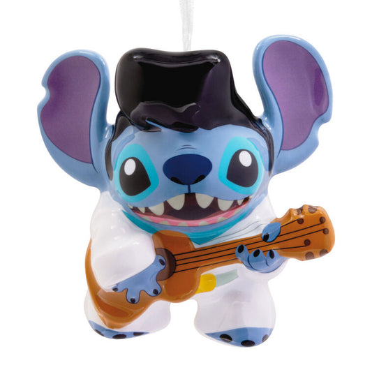  Disney Stitch Rock Star Stitch Shatterproof Hallmark Ornament