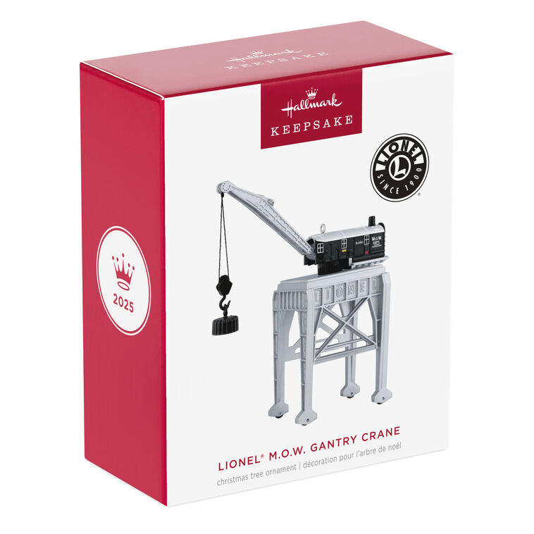 Hallmark Lionel® M.O.W. Gantry Crane Ornament