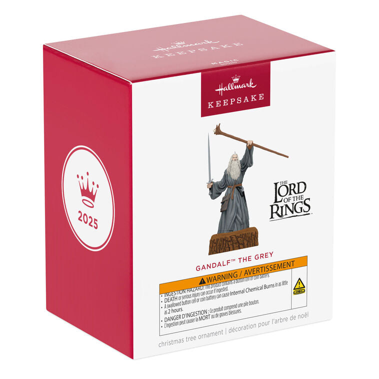 Hallmark The Lord Of The Rings™ Gandalf™ The Grey Ornament With Sound