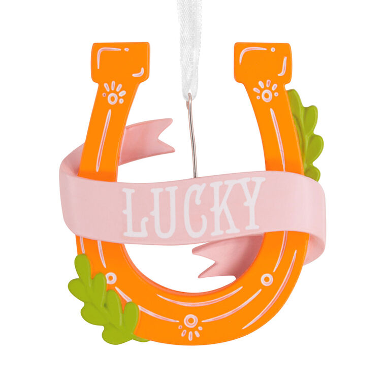  Lucky Horseshoe Hallmark Ornament