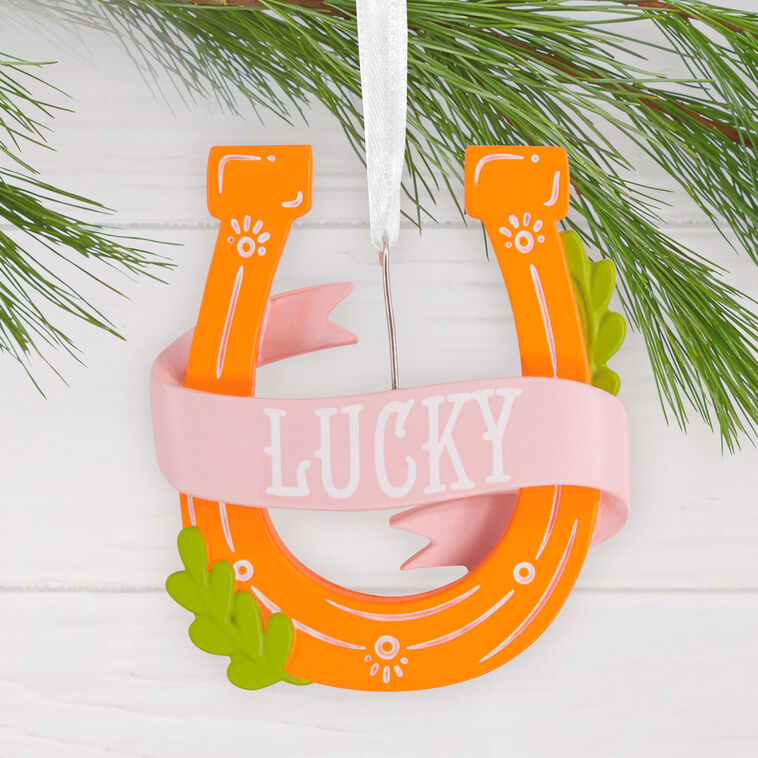  Lucky Horseshoe Hallmark Ornament