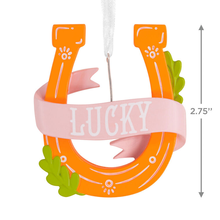  Lucky Horseshoe Hallmark Ornament