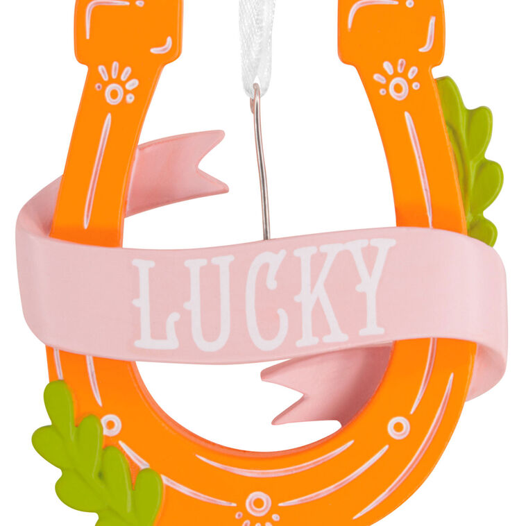  Lucky Horseshoe Hallmark Ornament