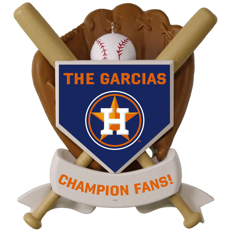  MLB Baseball Personalized Ornament, Astros™