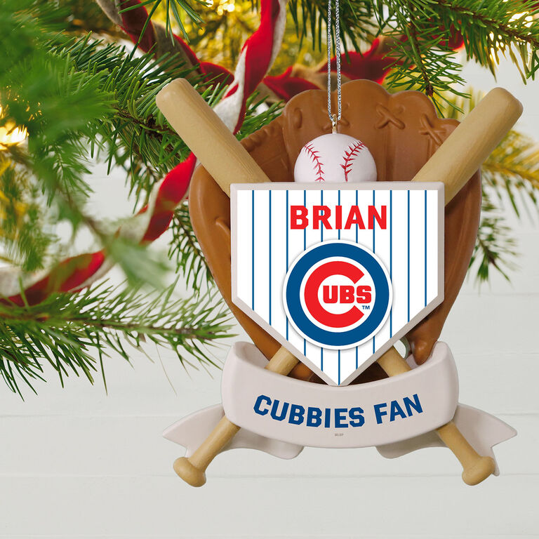  MLB Baseball Personalized Ornament, Cubs™