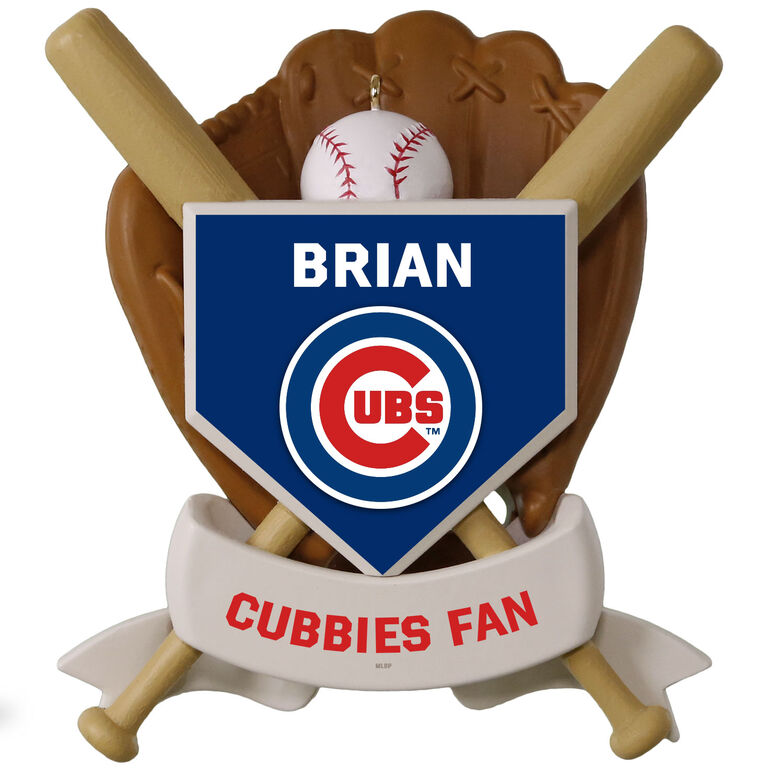  MLB Baseball Personalized Ornament, Cubs™