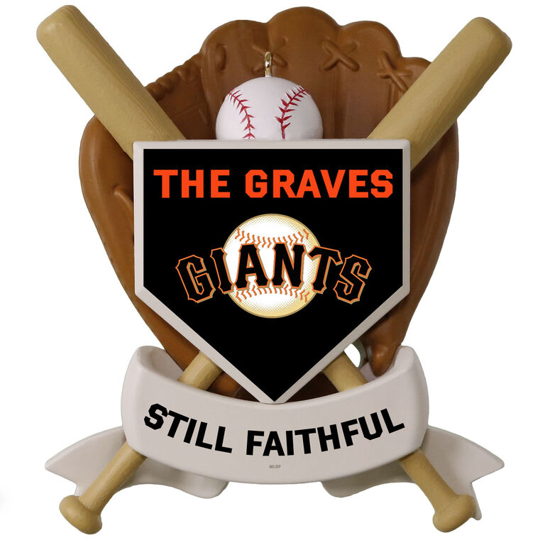  MLB Baseball Personalized Ornament, Giants™