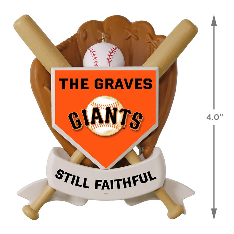  MLB Baseball Personalized Ornament, Giants™