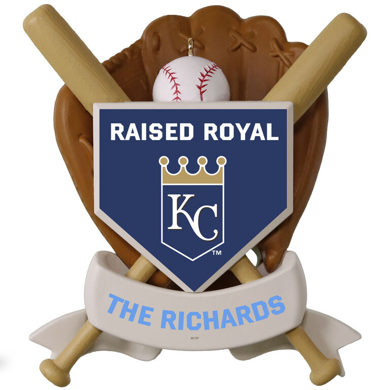  MLB Baseball Personalized Ornament, Royals™