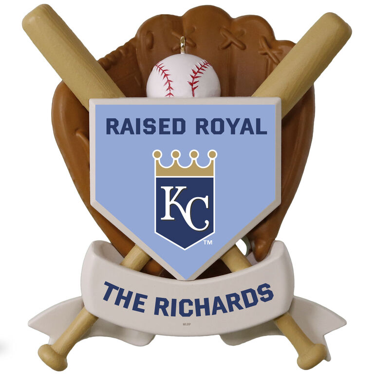  MLB Baseball Personalized Ornament, Royals™