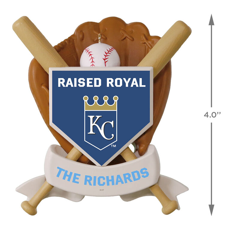  MLB Baseball Personalized Ornament, Royals™