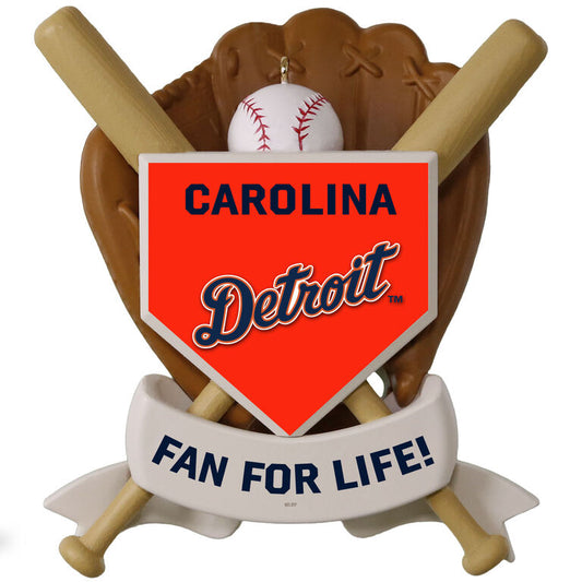  MLB Baseball Personalized Ornament, Tigers™