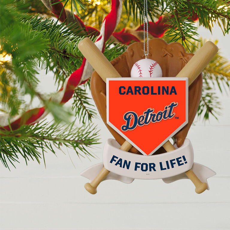  MLB Baseball Personalized Ornament, Tigers™