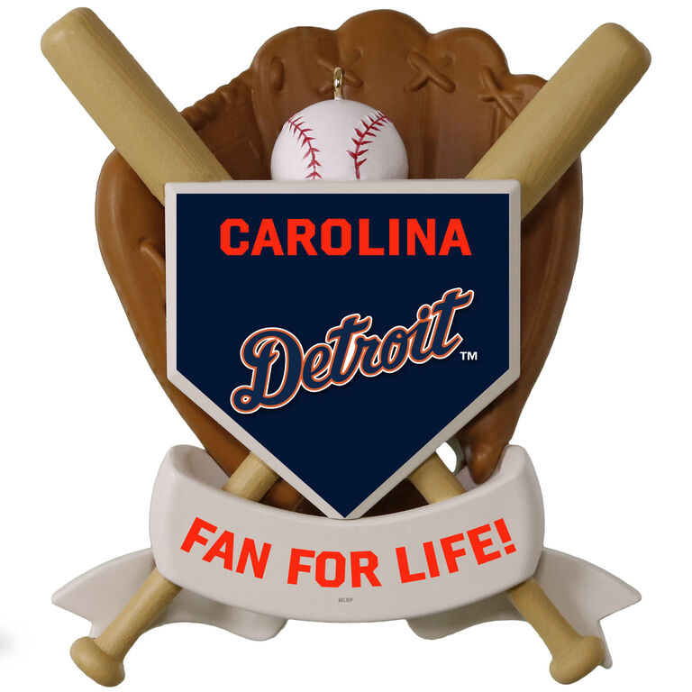  MLB Baseball Personalized Ornament, Tigers™