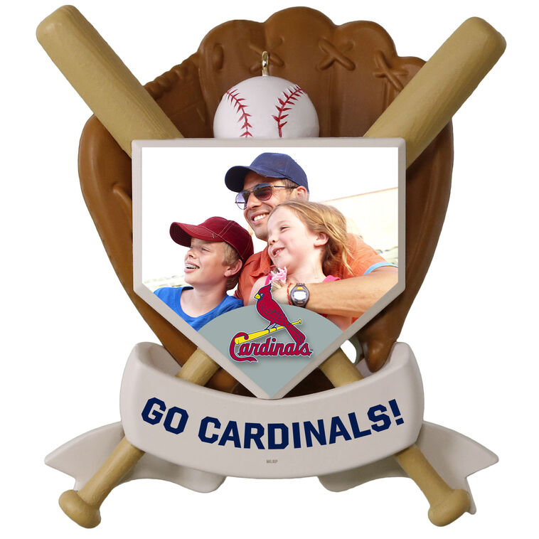 Hallmark MLB St. Louis Cardinals™ Baseball Personalized Ornament, Custom Photo And Text