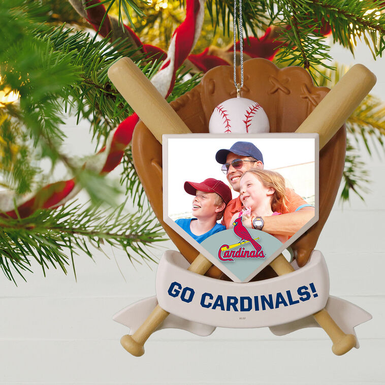 Hallmark MLB St. Louis Cardinals™ Baseball Personalized Ornament, Custom Photo And Text