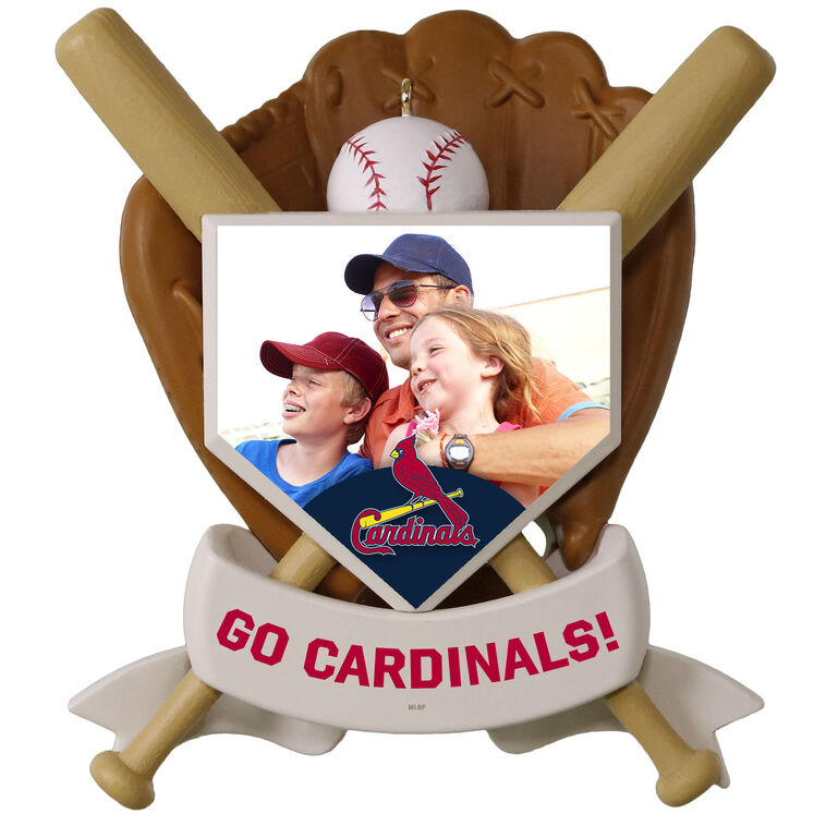 Hallmark MLB St. Louis Cardinals™ Baseball Personalized Ornament, Custom Photo And Text