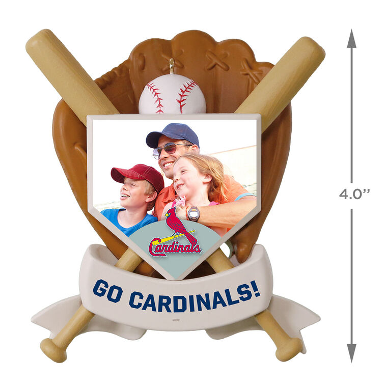 Hallmark MLB St. Louis Cardinals™ Baseball Personalized Ornament, Custom Photo And Text
